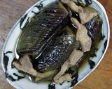 茄子と豚肉の生姜煮作り方8写真