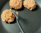 キムチ★鶏胸肉★豆腐つくねハンバーグ作り方3写真