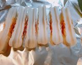 簡単美味しい♡ちくわのカニカマチーズ焼き作り方2写真