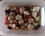 鶏胸茄子トマトの旨塩レモンマリネ作り方7写真