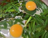 簡単!ニラの巣ごもり②作り方4写真
