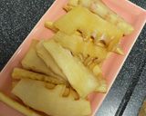 おつまみに♪たけのこバターしょうゆ焼き作り方4写真
