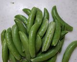 簡単！スナップえんどう大量消費！作り方1写真
