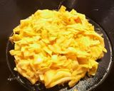 大阪で食べて真似てみたチーズお好み焼き作り方3写真