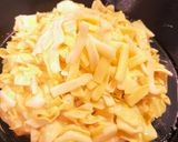 大阪で食べて真似てみたチーズお好み焼き作り方4写真