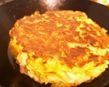大阪で食べて真似てみたチーズお好み焼き作り方10写真