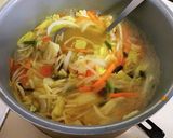 簡単！八品目inミルクスープ作り方4写真