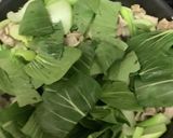 豚肉とチンゲンサイのオイスターソース炒め作り方5写真