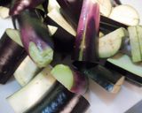 茄子のひき肉詰め揚げ作り方1写真