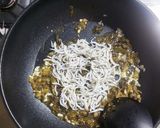 明太からし高菜としらすのパスタ作り方5写真