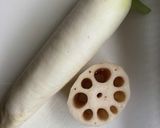レンコン入り大根餅　簡単レシピ作り方1写真
