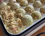 主人が作るまんまるたこ焼き作り方6写真