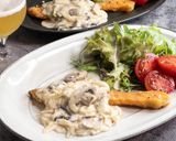 サーモンのムニエルきのこチーズクリーム作り方8写真