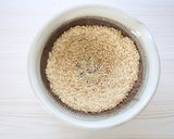 春菊のごま和え作り方1写真