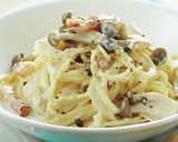 ほうれん草とベーコンのクリームパスタ作り方9写真