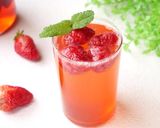 【vegan・砂糖なし】いちご甘酒プリン作り方11写真