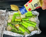 アスパラとホタテのバター醤油焼き作り方6写真