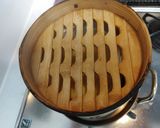 蒸籠蒸し☆台湾カステラ風ホットケーキ作り方10写真