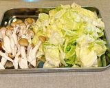 【汁物】キャベツと鶏だんごのスープ作り方1写真
