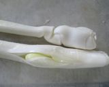 固くて使えない長ネギのかき揚げ作り方1写真