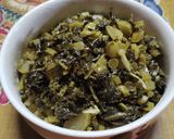 からし菜漬け 炒め作り方5写真