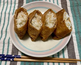 １分調理　超簡単　ねぎすこ　いなり寿司作り方4写真