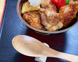 厚揚げ鶏もも照り焼き丼♪お弁当にも作り方9写真