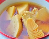 鶏ダシの旨味たっぷり！筍汁♡作り方4写真