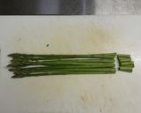 グリーンアスパラのラぺ作り方1写真