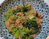 簡単！旨い！チンゲン菜の塩昆布ナムル♪作り方4写真
