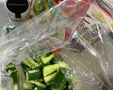 なぐりきゅうりの塩だれ作り方3写真