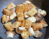 エリンギと筍のガーリックバター作り方3写真