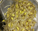 豆もやしとほうれん草のナムル！作り方1写真