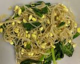 豆もやしとほうれん草のナムル！作り方5写真