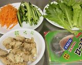 生ハムの生春巻き&サラダチキンの生春巻き作り方1写真
