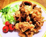 からあげ♡昆布だし入り♫作り方5写真