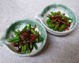 いんげんの辛味炒め作り方5写真