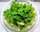 春キャベツと豆苗とツナのサラダ作り方3写真