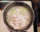 白瓜と豚肉の和風あんかけ煮作り方4写真