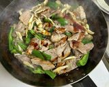 しめじピーマン豚肩ロースの中華炒め作り方6写真