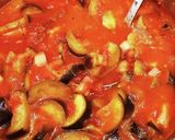 たっぷり茄子とベーコンのトマトパスタ作り方6写真