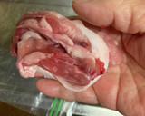 豚コマは，1キロまとめ買い小分け冷凍作り方2写真