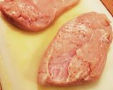 さっぱりバジル風味のサラダチキン作り方1写真