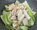 イカとチンゲン菜炒め作り方15写真
