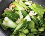 イカとチンゲン菜炒め作り方17写真