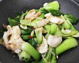 イカとチンゲン菜炒め作り方19写真