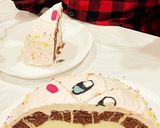 カービィ ドームアイスケーキ作り方7写真