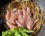 鶏胸肉のこってりニンニク生姜煮作り方3写真
