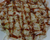 簡単！美味しい！キャベツのお好み焼き風♪作り方2写真