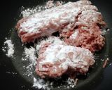 豚ひき肉とカリフラワーのハッシュドポーク作り方2写真
